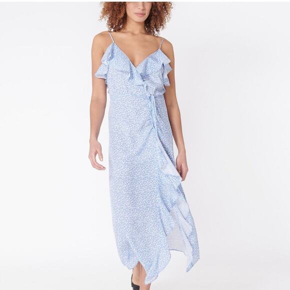 Veronica Beard blue midi sundress size 6 /US small - Picture 1 of 10